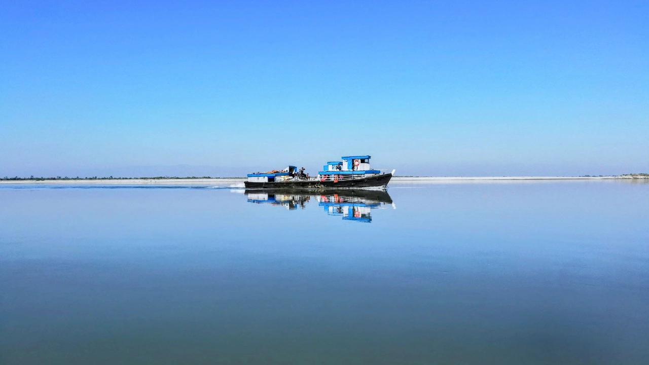 Wetland landscape in Assam
