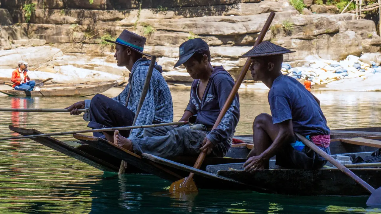 Cultural encounter in a mountain village in Northeast India