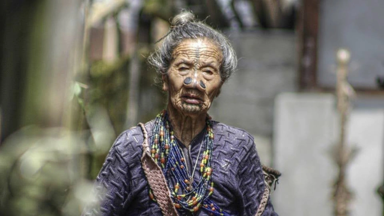 Traditional elder in Arunachal Pradesh