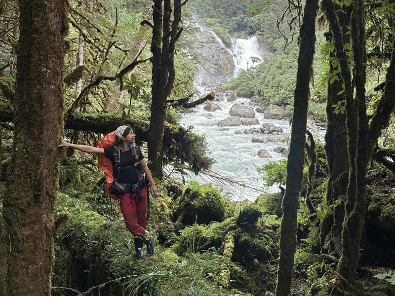 Trekking through Dibang Valley forest and river country