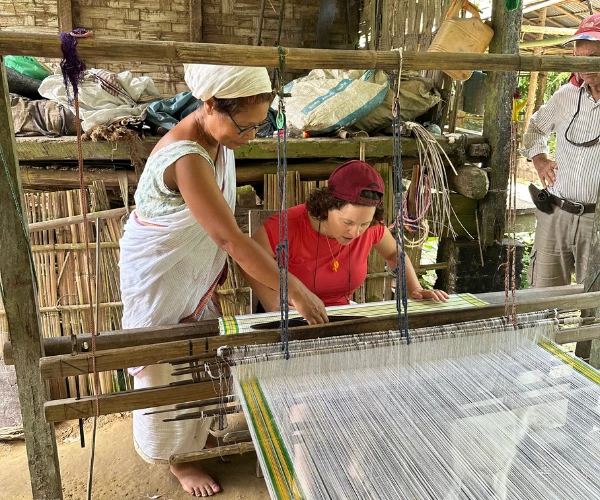 Traditional weaving in the Brahmaputra Valley